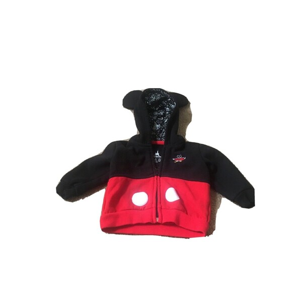 Disney Mickey Mouse Baby Boys Full-Zip Sweatshirt Hoodie Size 6 Months - Picture 1 of 10
